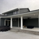 131 Beckerae Rear Exterior + Covered Porch