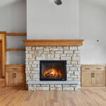1560 Tacoma Beach Fireplace