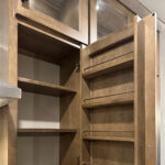 673 Black Earth Spice Rack Cabinet
