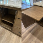 673 Black Earth Stand Mixer Lift Cabinet