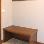 1800 Sonata Back Entry Bench + Coat Hooks