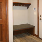 395 Whispering Creek Back Entry Bench + Coat Hooks