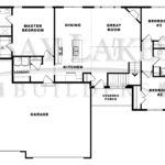 Avalon Floor Plan. 1,523 Sq Ft Ranch. 3 Bedrooms + 2 Bathrooms.