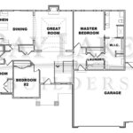 Lancaster Floor Plan. 1,994 Sq Ft Ranch. 3 Bedrooms. 2 Bathrooms. Split Bedrooms. Open Concept.