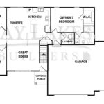 Melrose Floor Plan. 1,419 Sq Ft. 3 Bedrooms. 2 Bathrooms.
