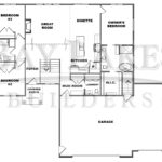 6170 St Patrick Floor Plan. 1,765 Sq Ft 3-Bedroom 2.5-Bath Ranch. Split Bedroom. Open Concept. Cathedral Ceiling. Garage-to-Basement Stairs.